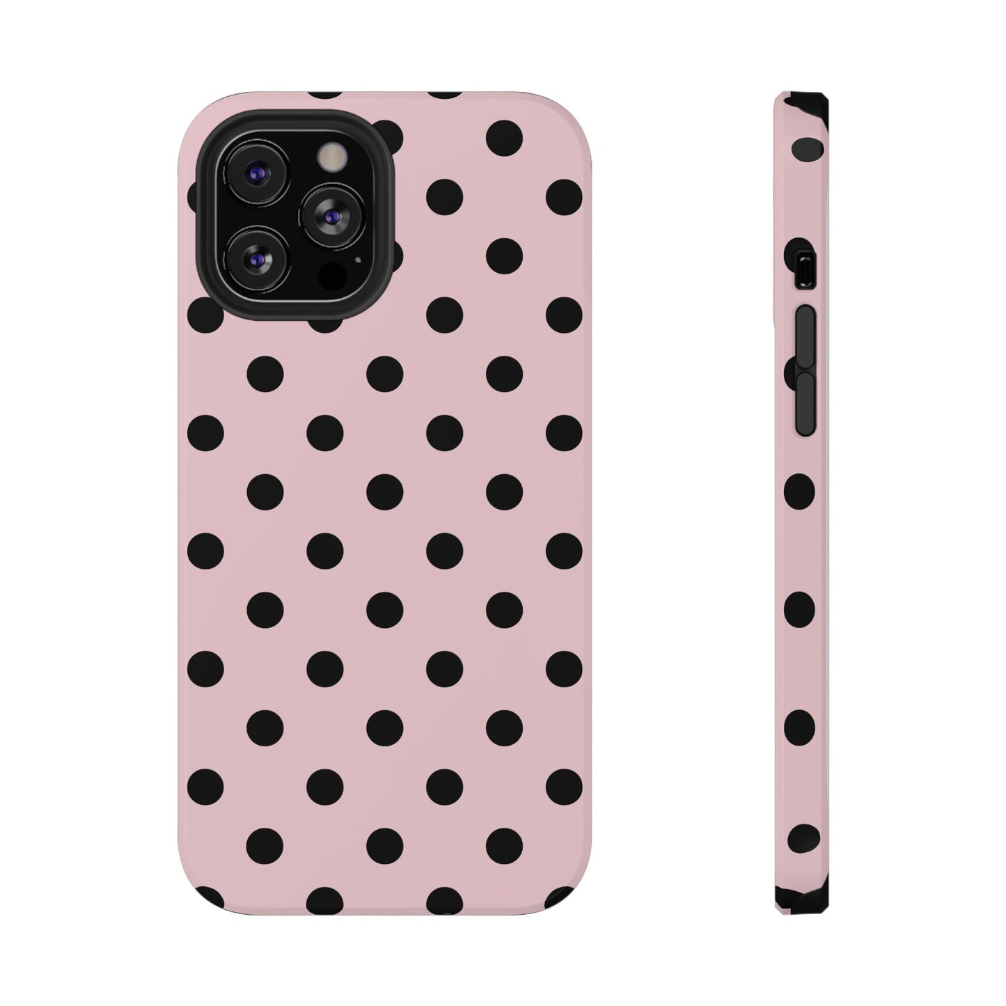 Pink Polka Dots iPhone Case