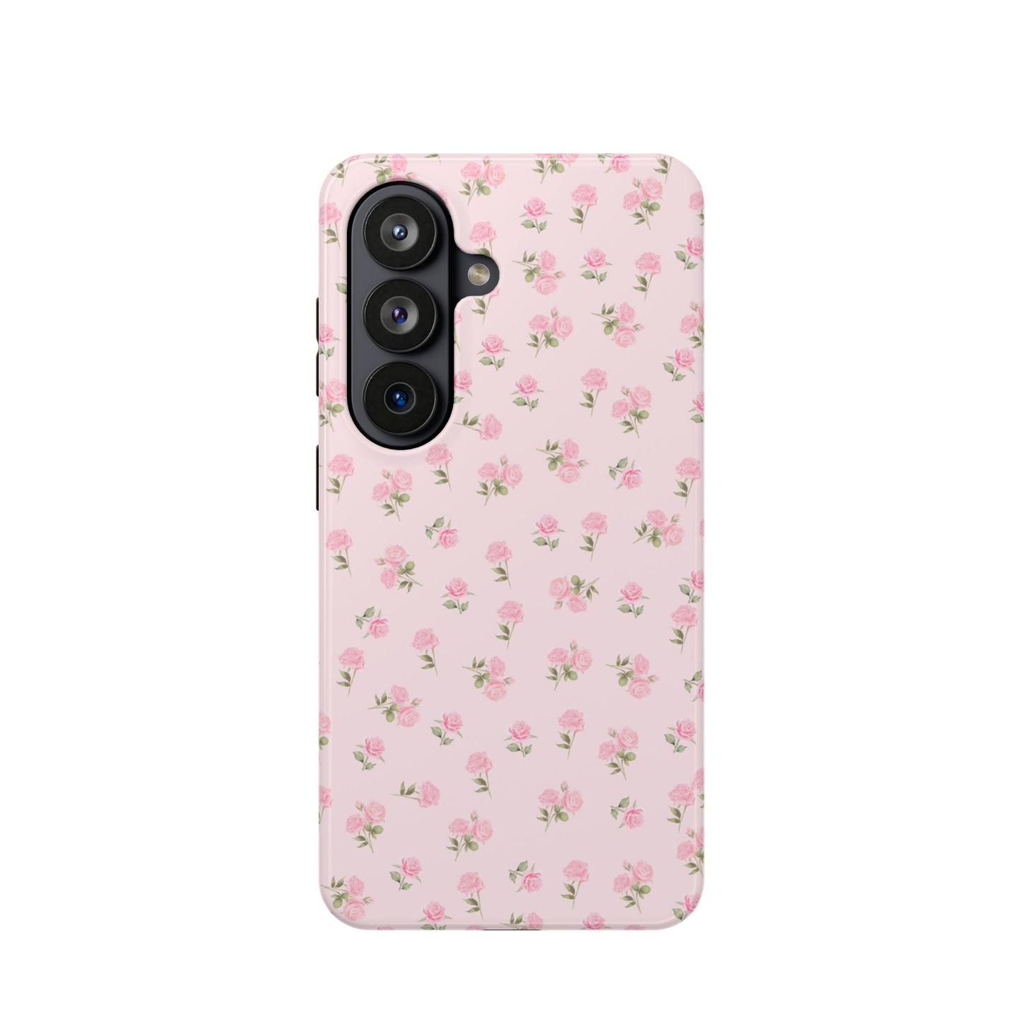 Pink Ditsy Roses Samsung Case