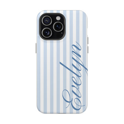 Personalized Blue Beau iPhone Case