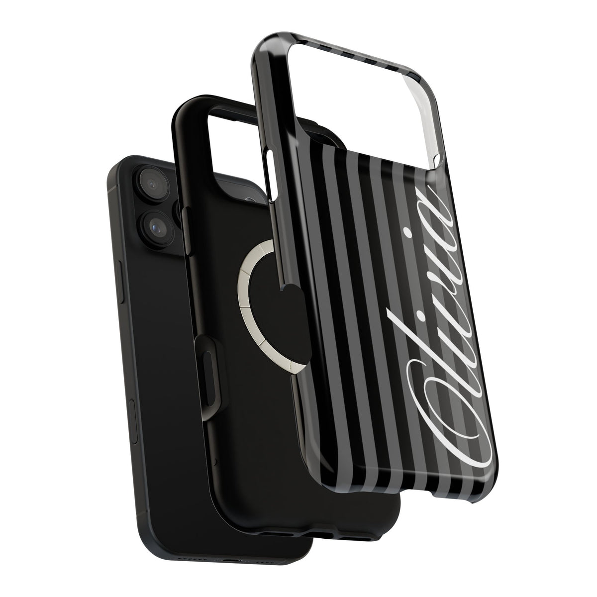 Custom Twilight Stripes iPhone Case