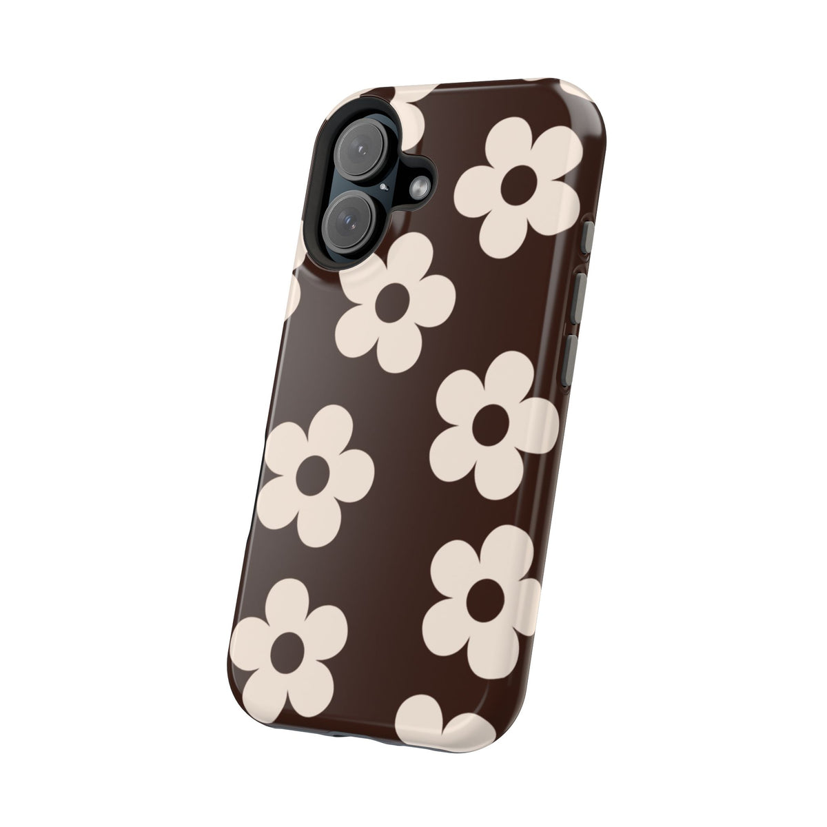 Cocoa Flowers iPhone Case