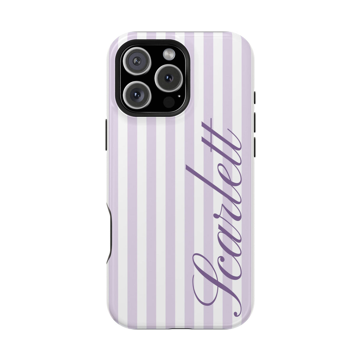 Personalized Lilac Beau iPhone Case