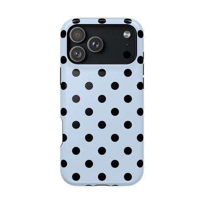 Blue Polka Dots iPhone Case