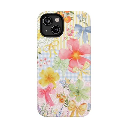 Garden Party Collage iPhone Case