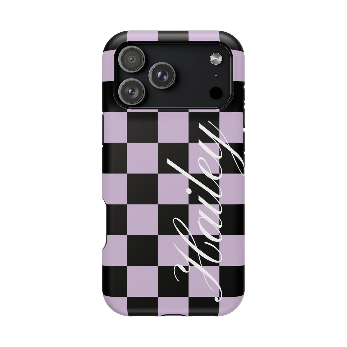 Custom Witchy Checkered iPhone Case