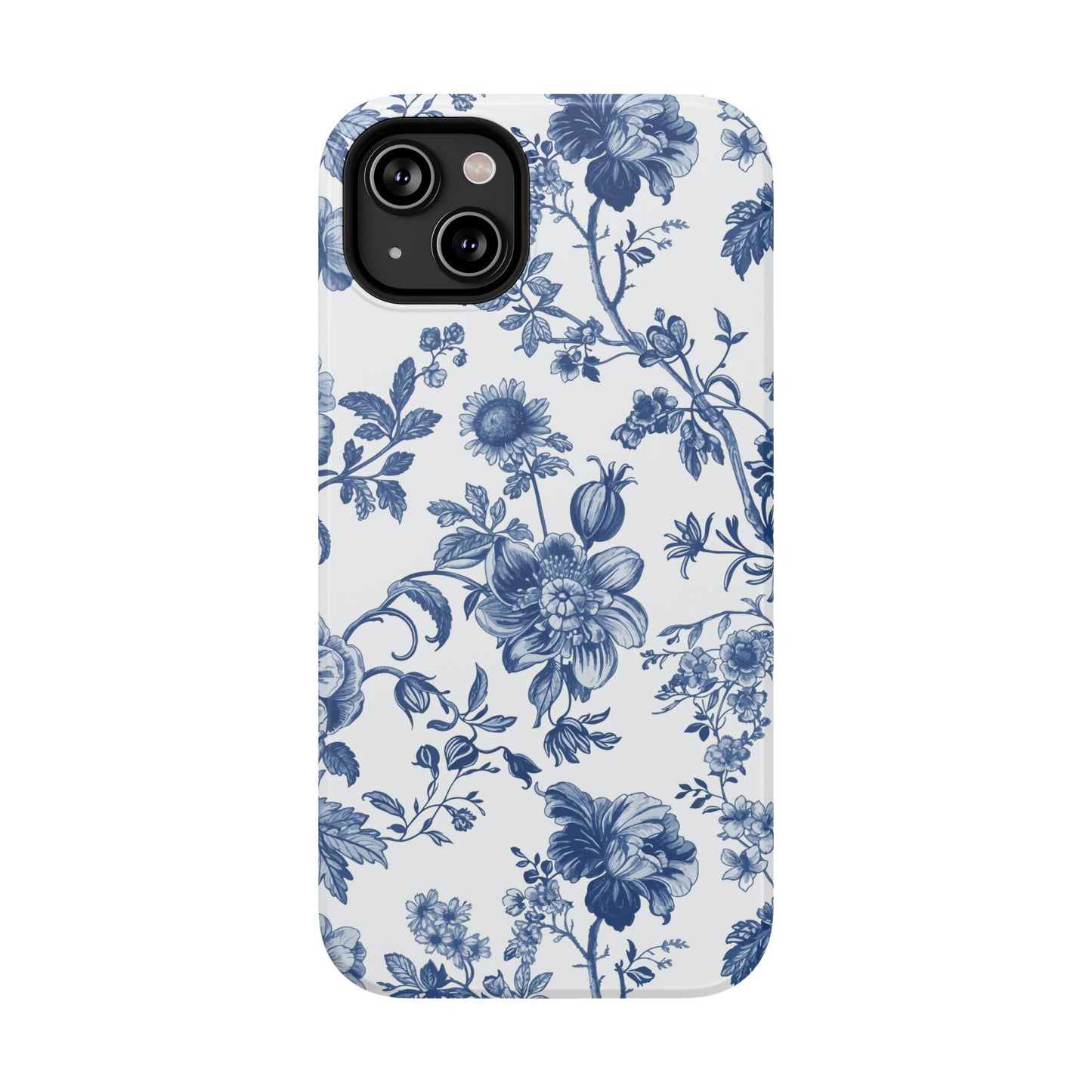 French Navy Toile iPhone Case