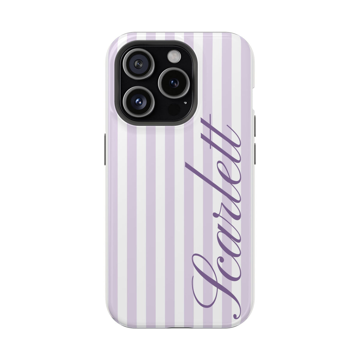 Personalized Lilac Beau iPhone Case