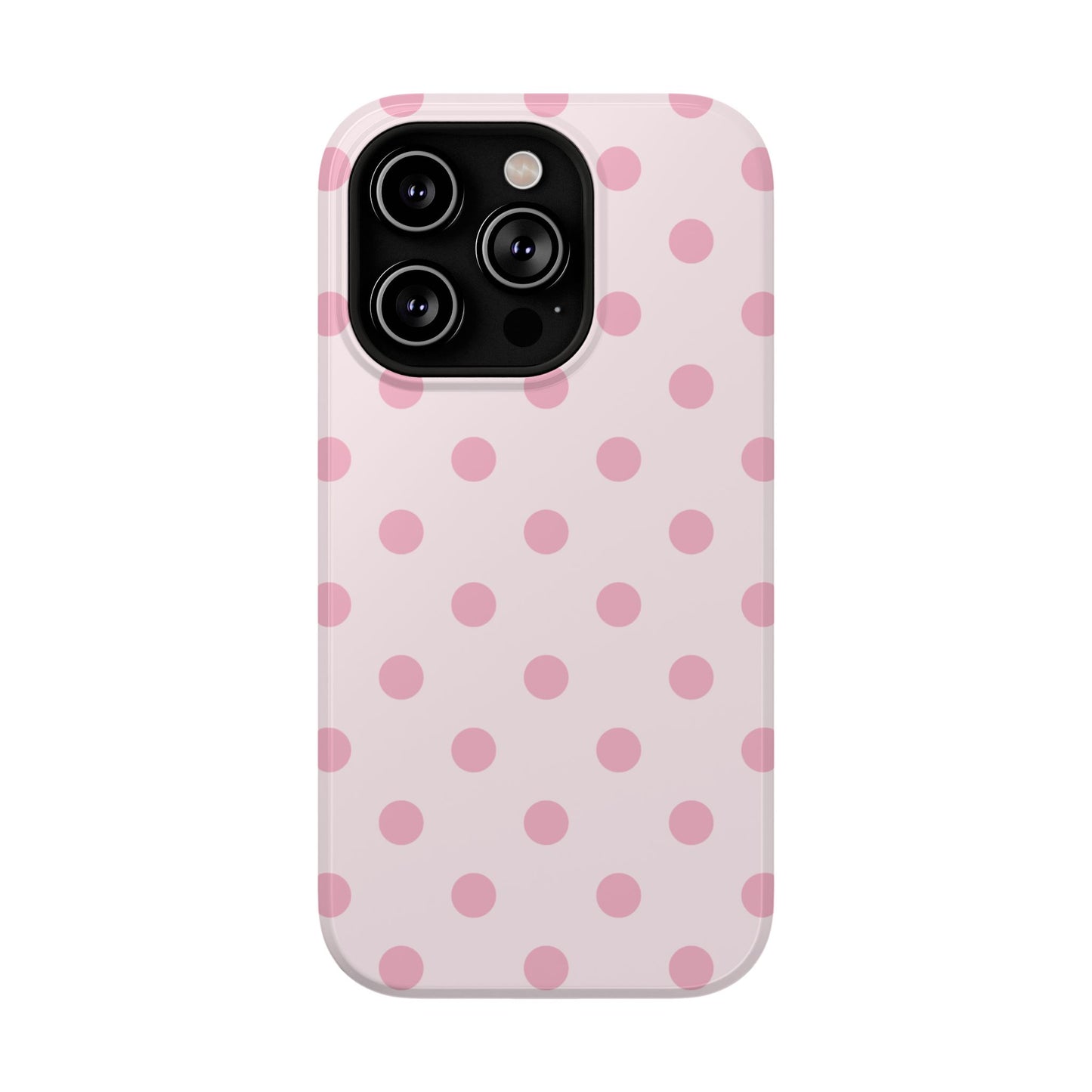Pink Sprinkles Polka Dots iPhone Case