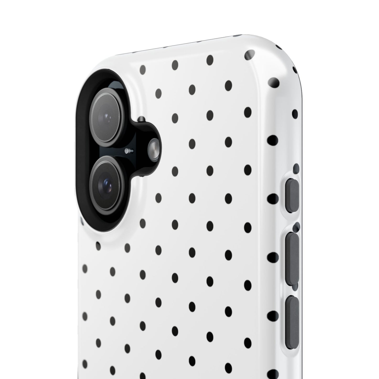 Black Mini Dots iPhone Case