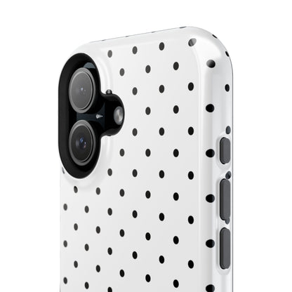 Black Mini Dots iPhone Case