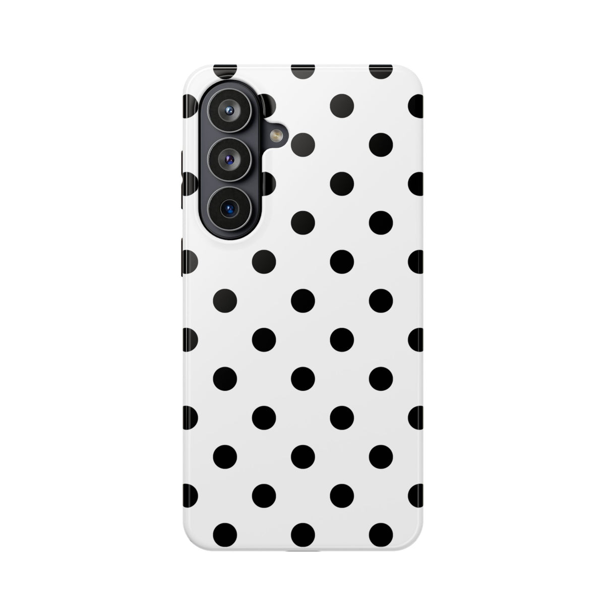 Black Polka Dots Samsung Case