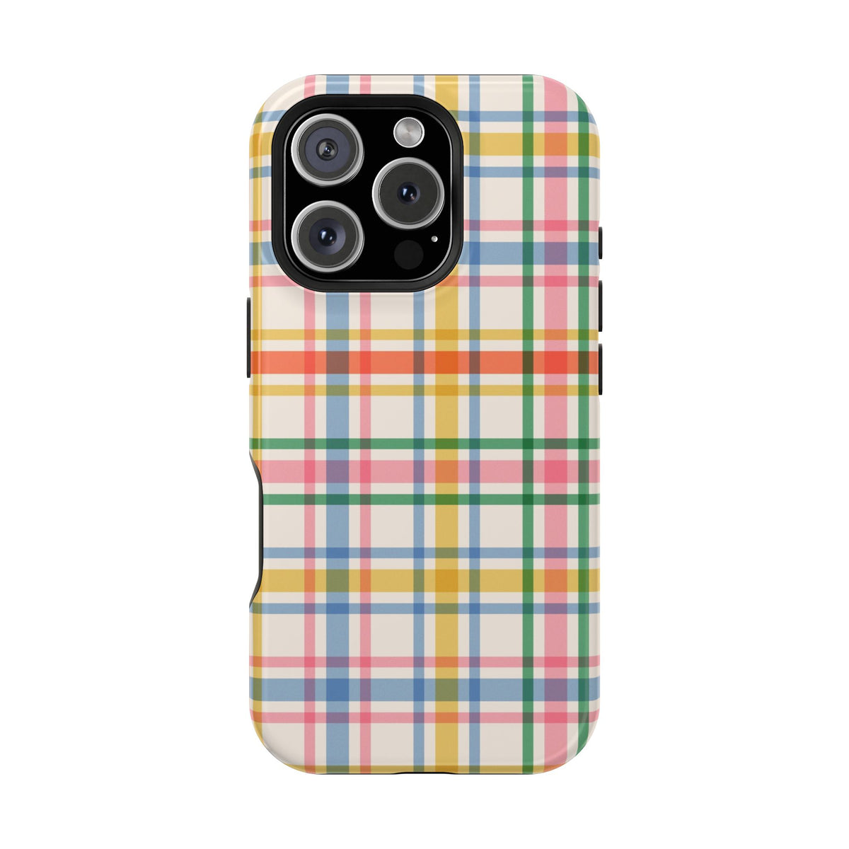 Retro Plaid iPhone Case