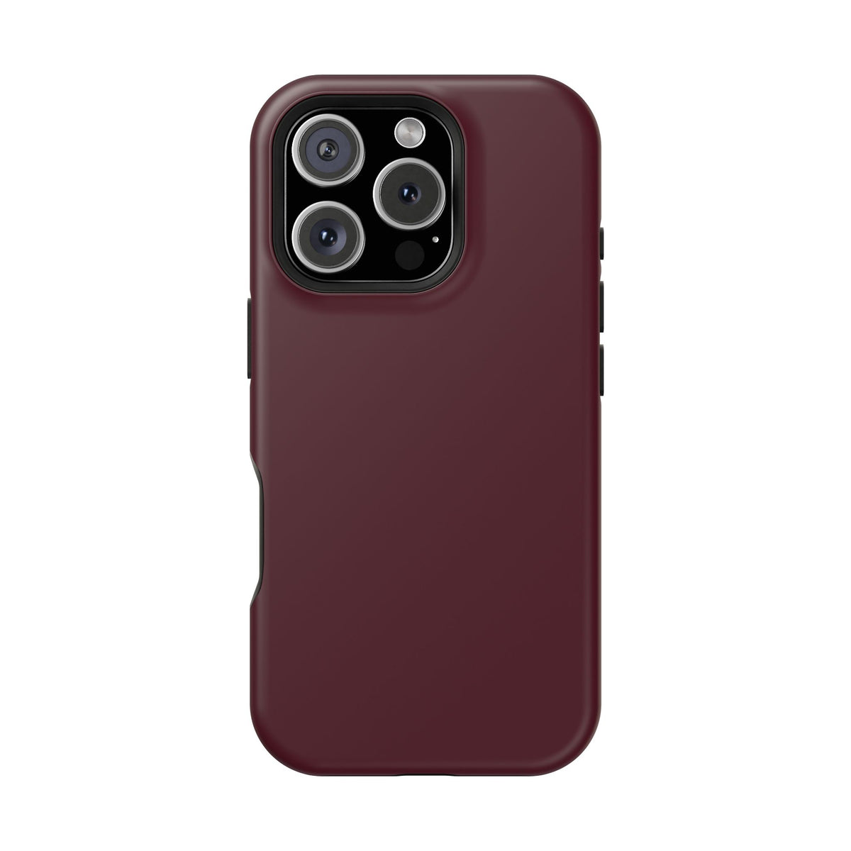 Burgundy iPhone Case