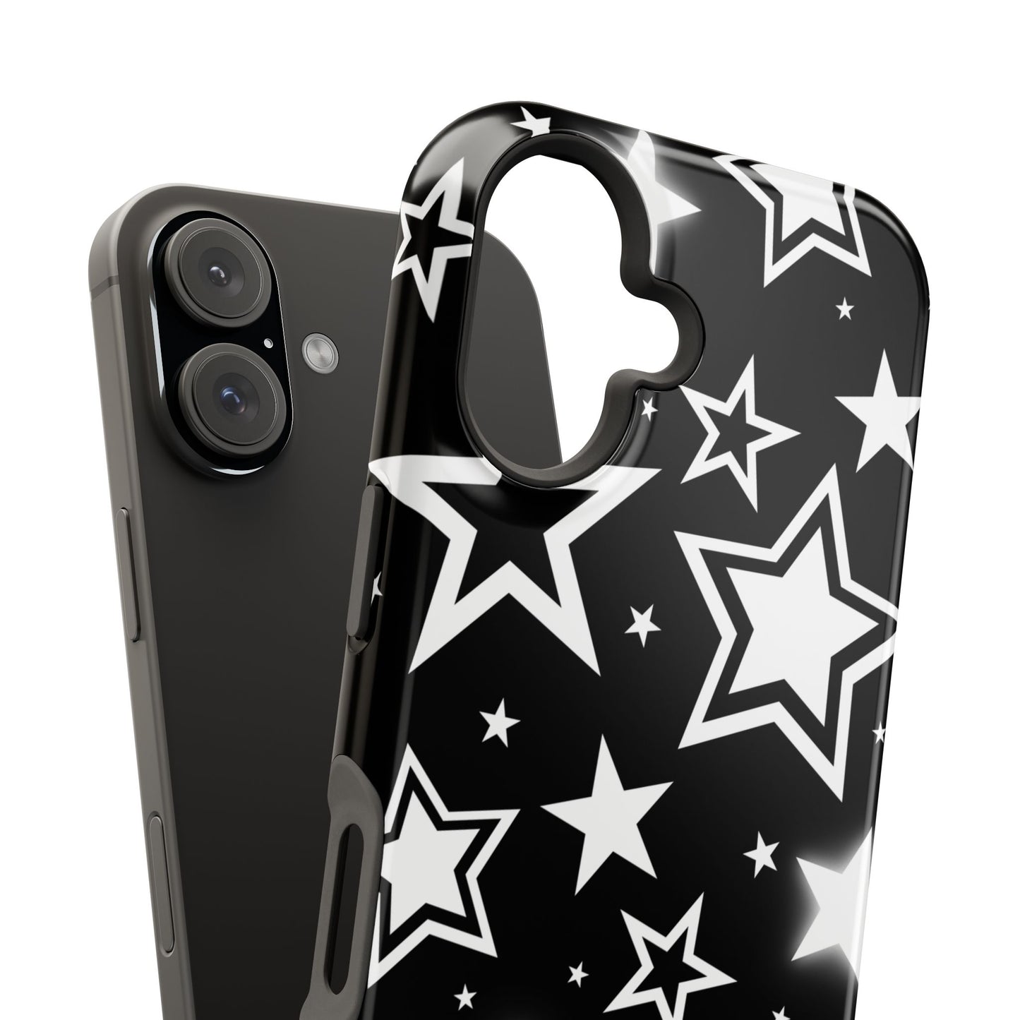 Black Stardust iPhone Case