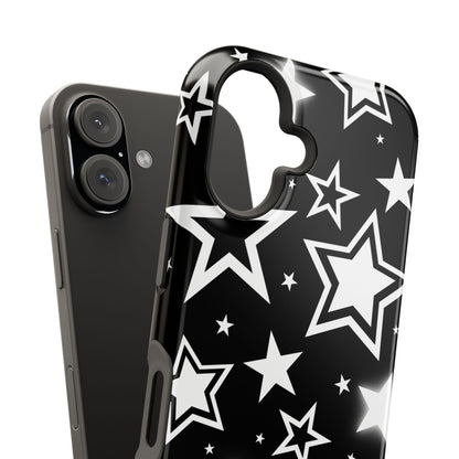 Black Stardust iPhone Case