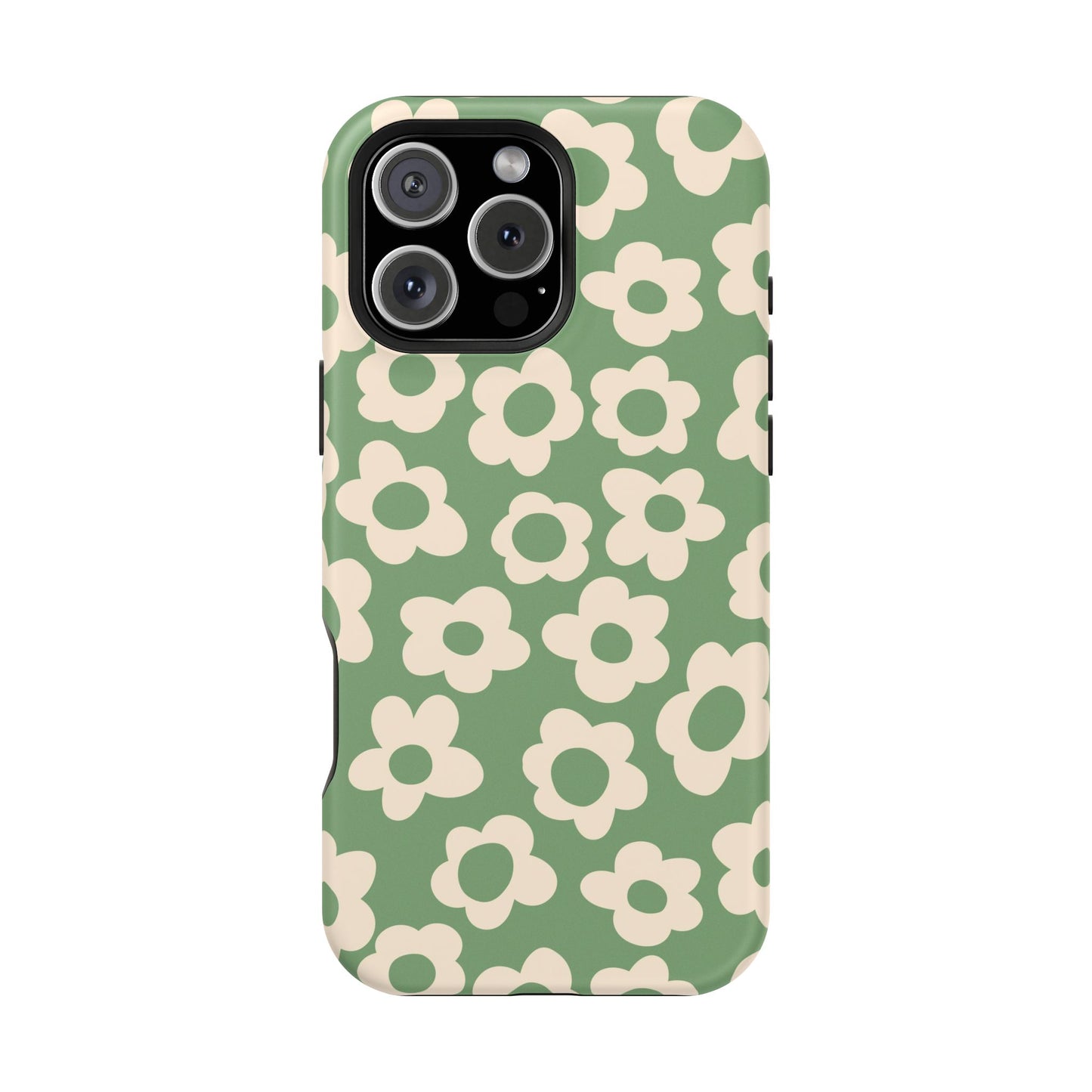 Green Las Flores iPhone Case