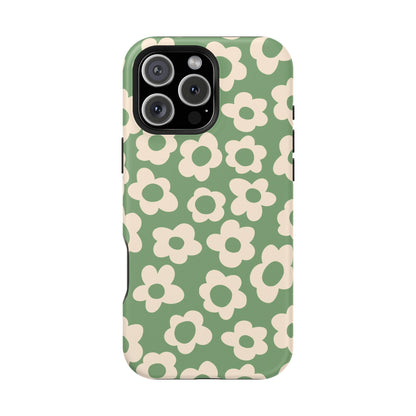 Green Las Flores iPhone Case