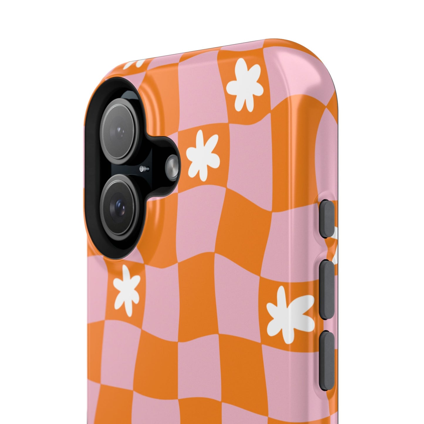Groovy Check iPhone Case