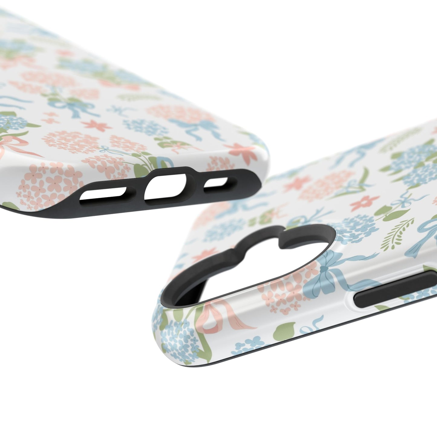 Hydrangea Bows iPhone Case