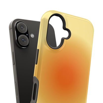 Orange Aura iPhone Case