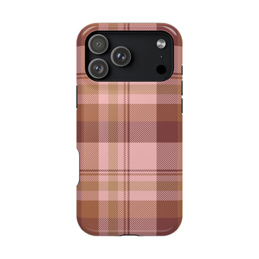 Honey Plaid iPhone Case
