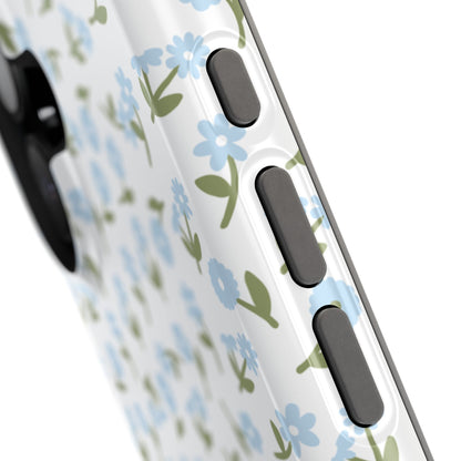 Blue Bloom iPhone Case