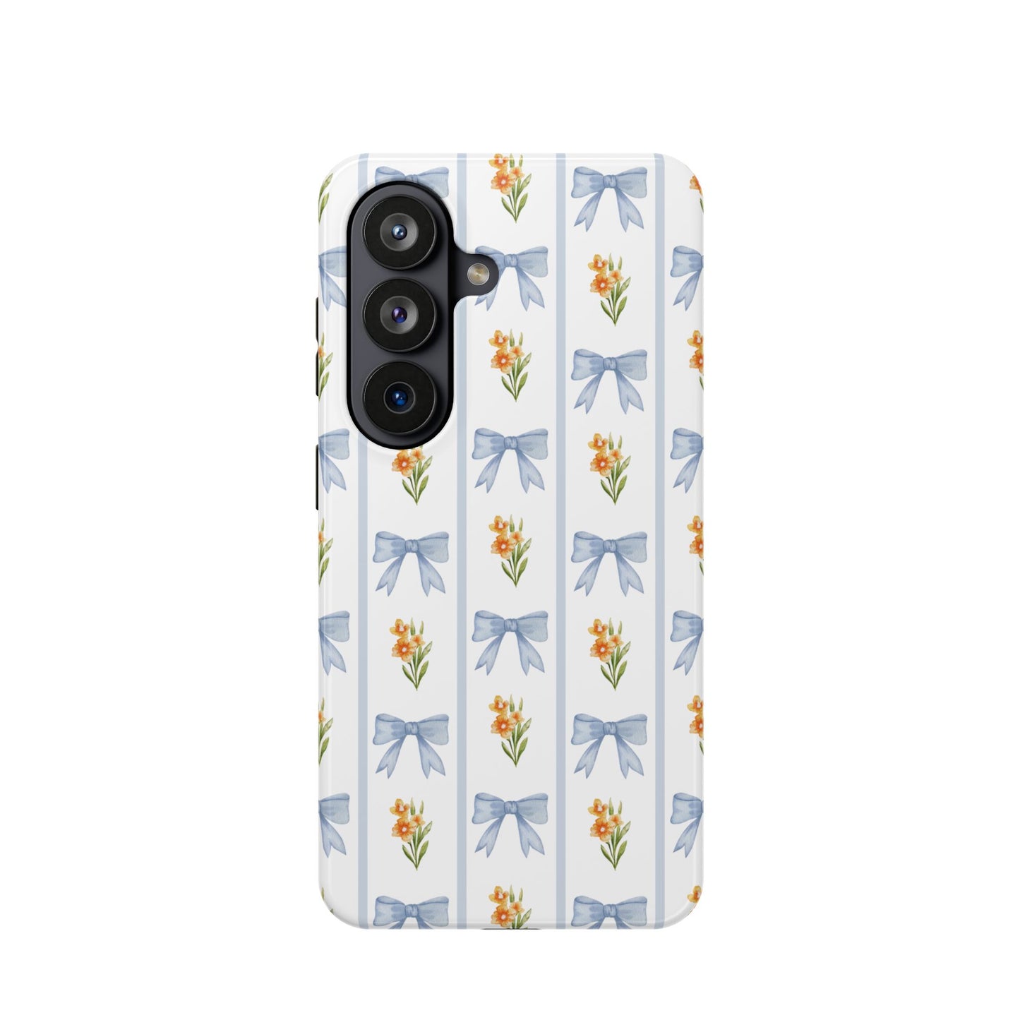 Blue Bows Samsung Case
