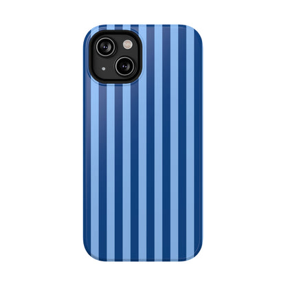 Blueberry Stripes iPhone Case