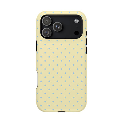 Lemon Sky Mini Dots iPhone Case