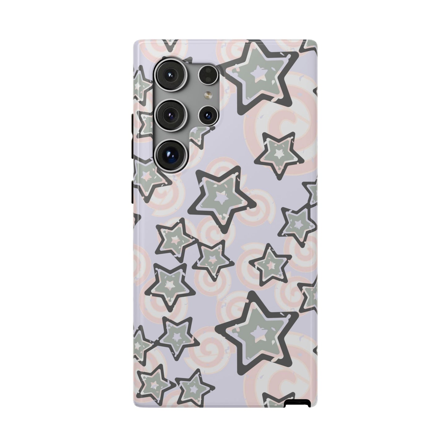 Y2K Gray Star Samsung Case