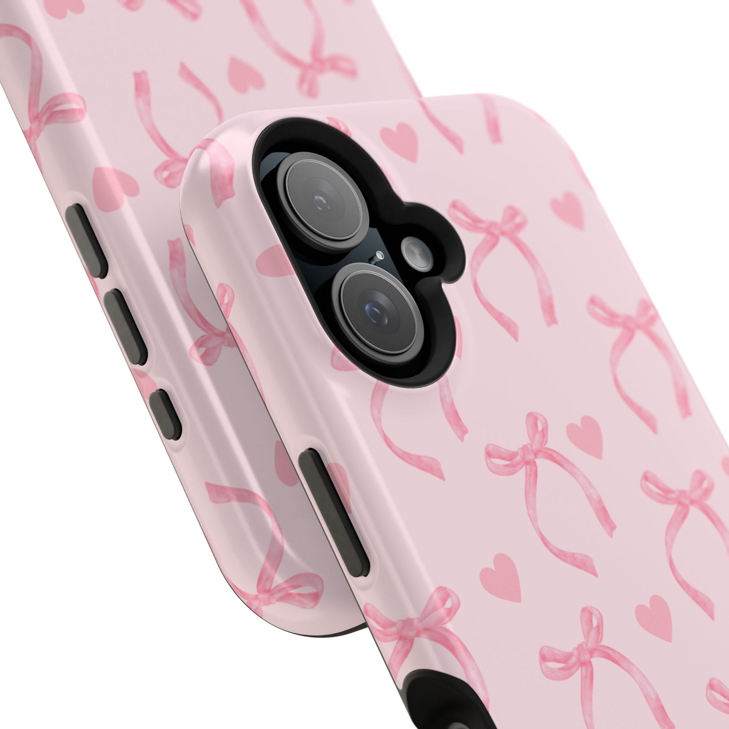 Bows & Hearts iPhone Case