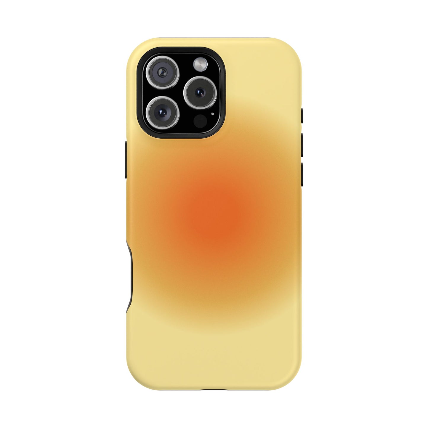 Orange Aura iPhone Case