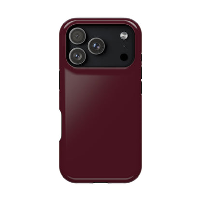 Burgundy iPhone Case
