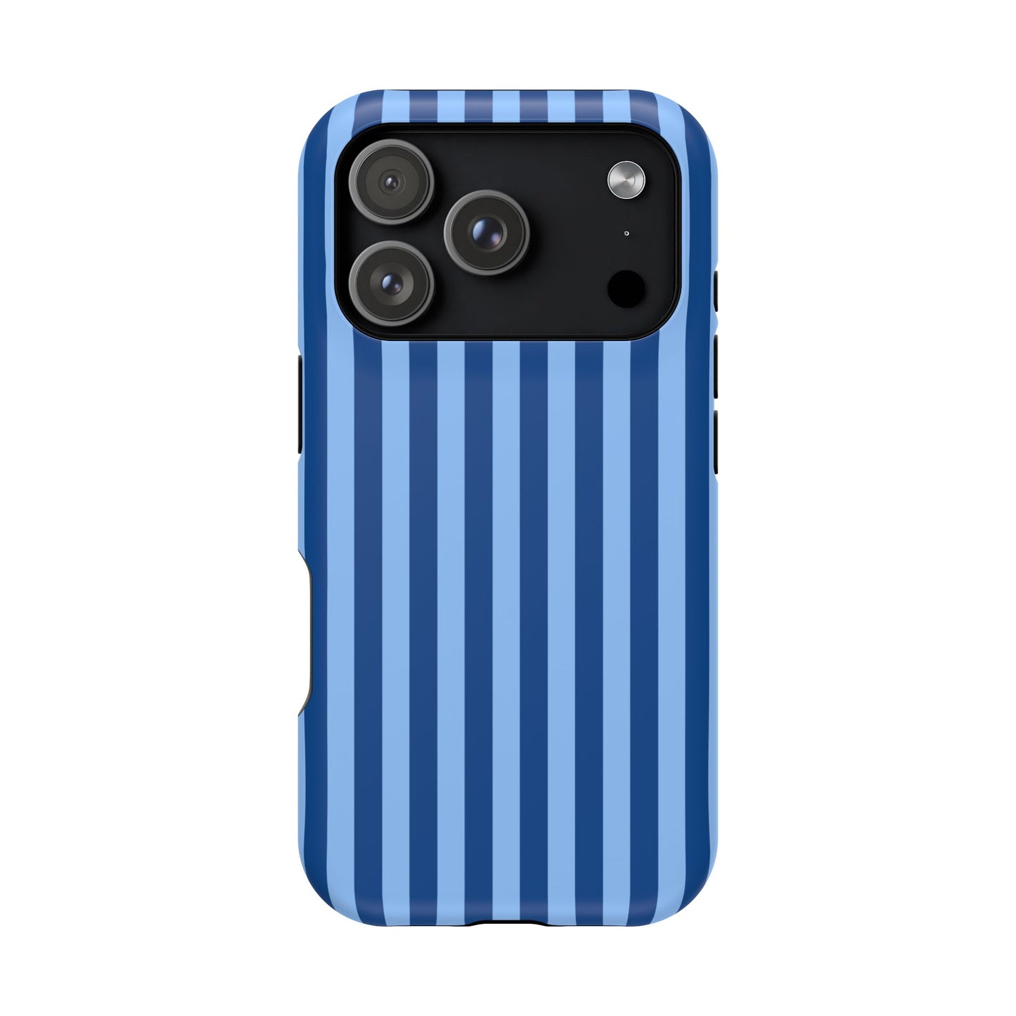 Blueberry Stripes iPhone Case