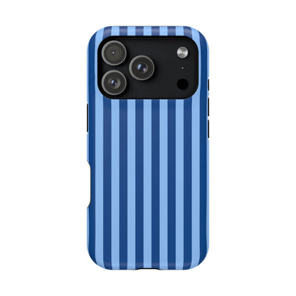 Blueberry Stripes iPhone Case