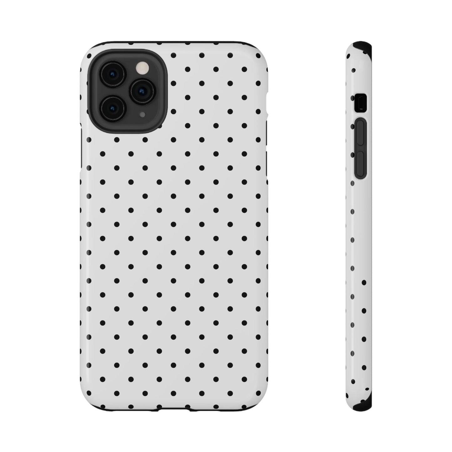 Black Mini Dots iPhone Case