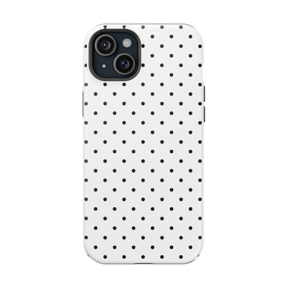 Black Mini Dots iPhone Case