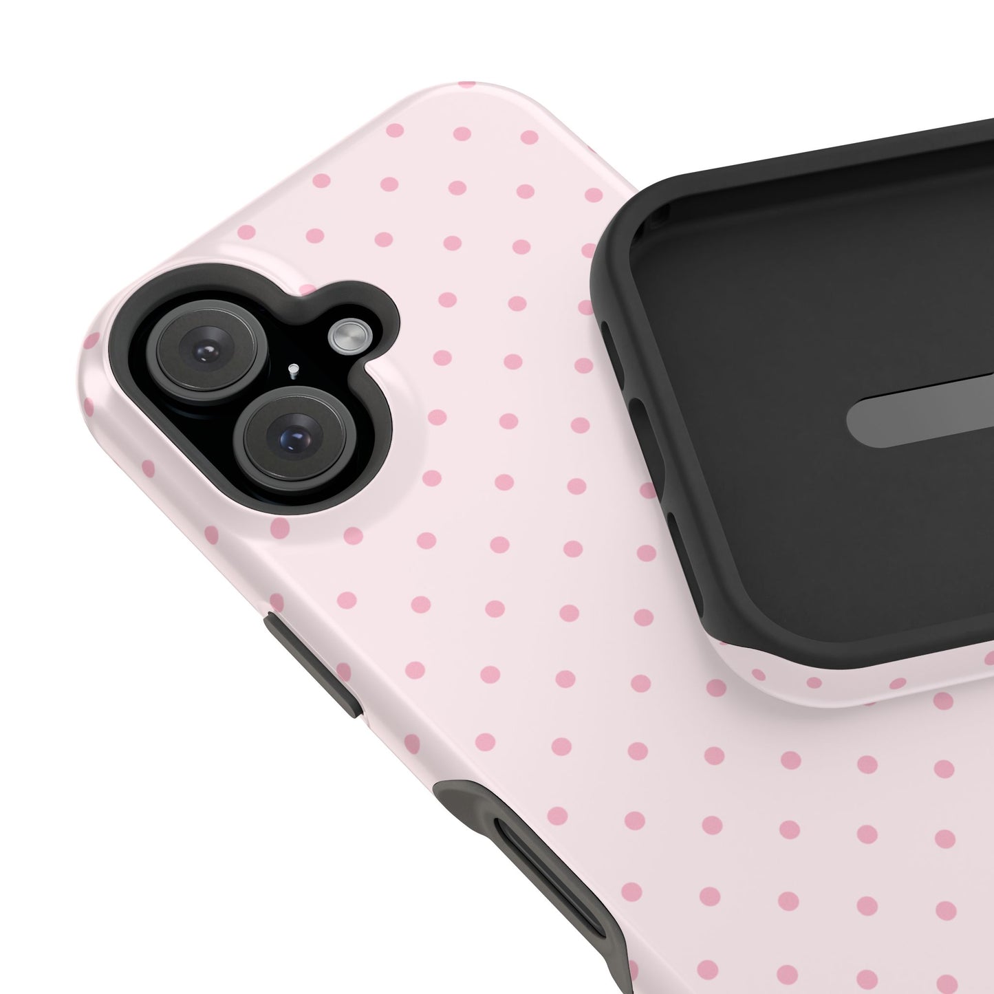 Pink Sprinkles Mini Dots iPhone Case
