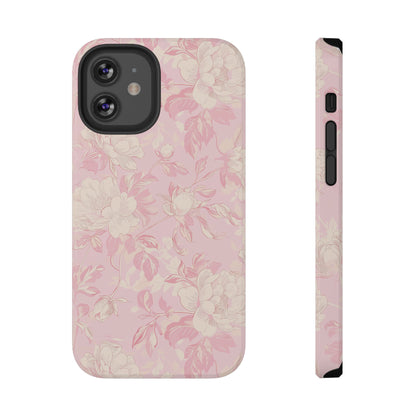 Pretty Pink Toile iPhone Case