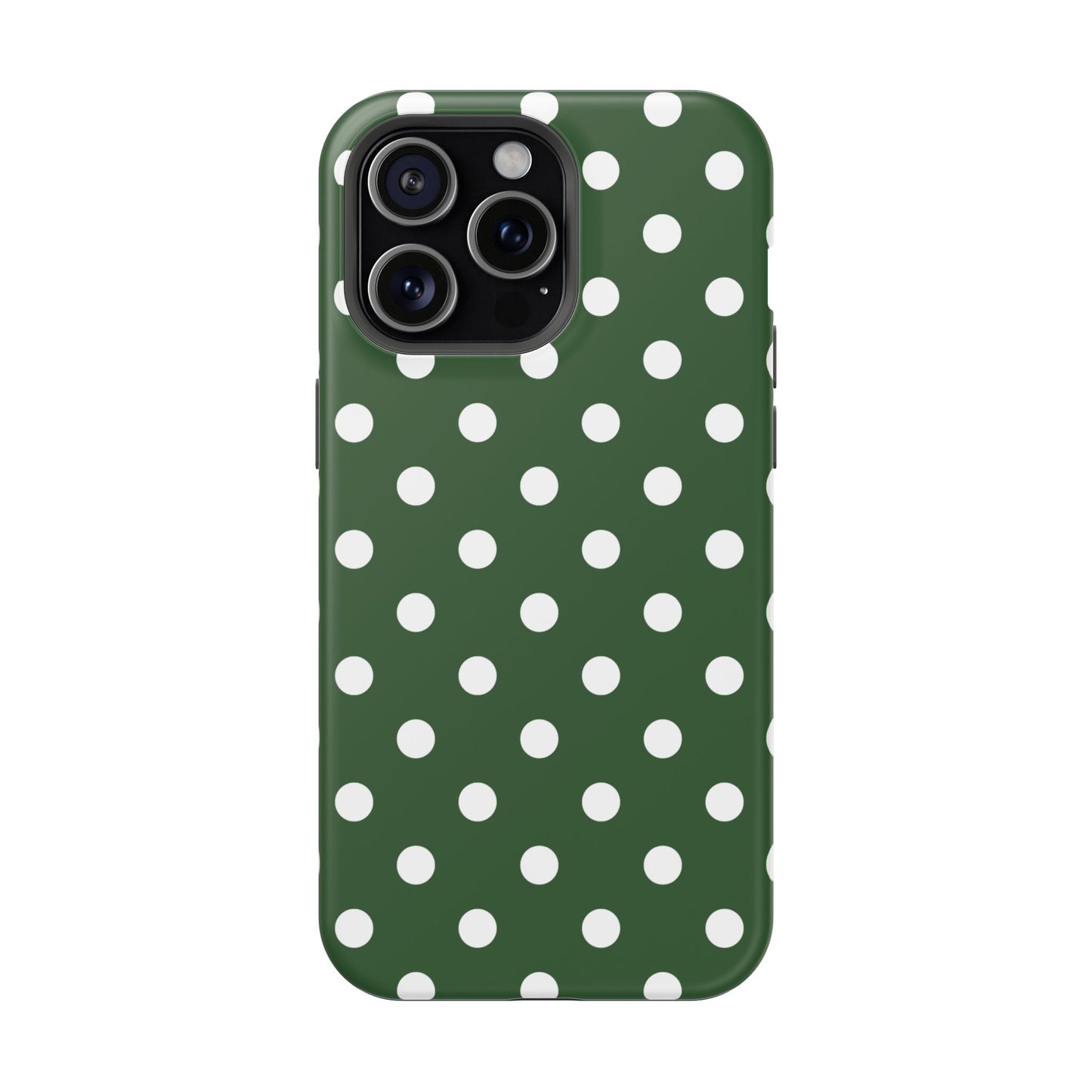 Green Polka Dots iPhone Case