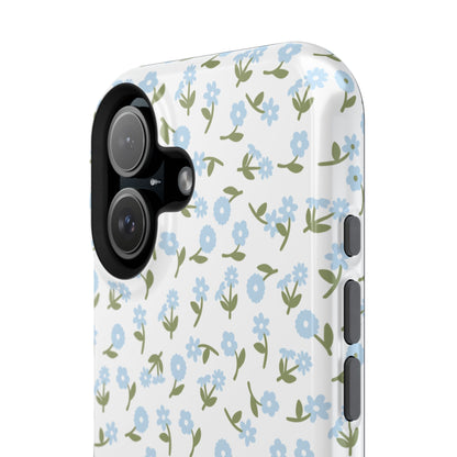 Blue Bloom iPhone Case