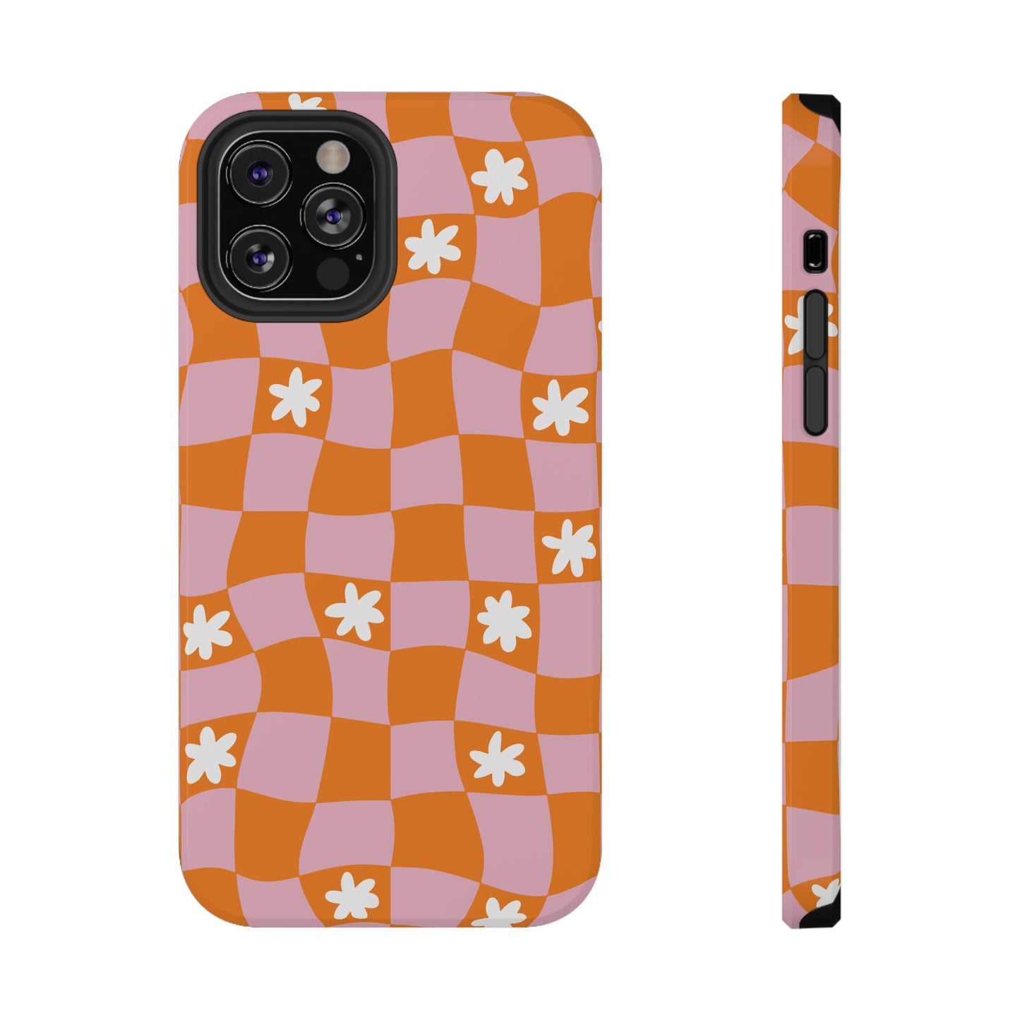 Groovy Check iPhone Case