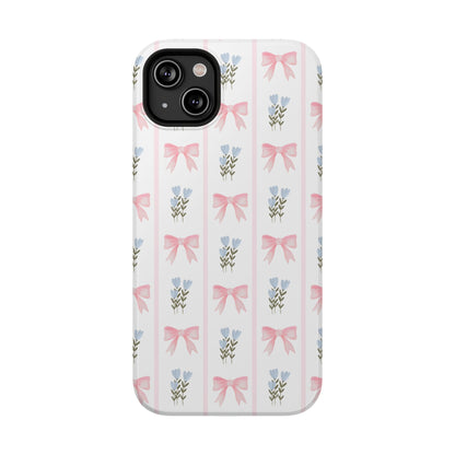 Pink Bows iPhone Case