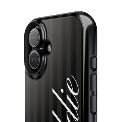 Custom Black Stripes iPhone Case