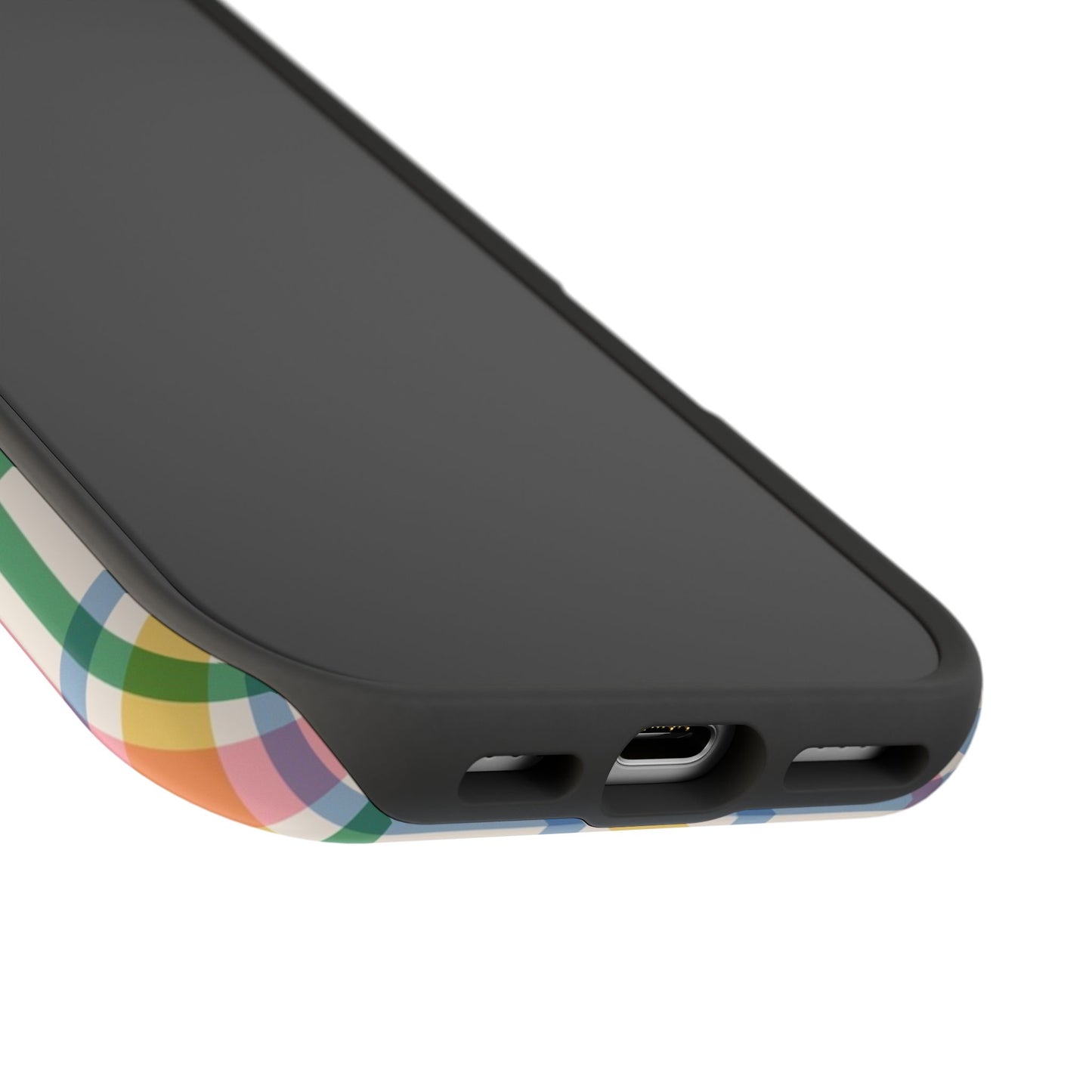 Retro Plaid iPhone Case