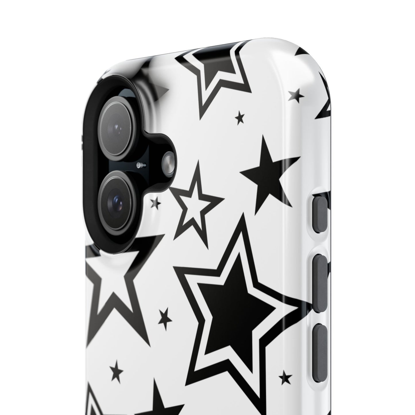 White Stardust iPhone Case