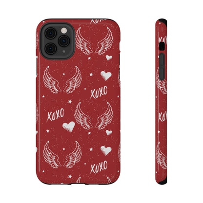 Y2K Red Angels iPhone Case