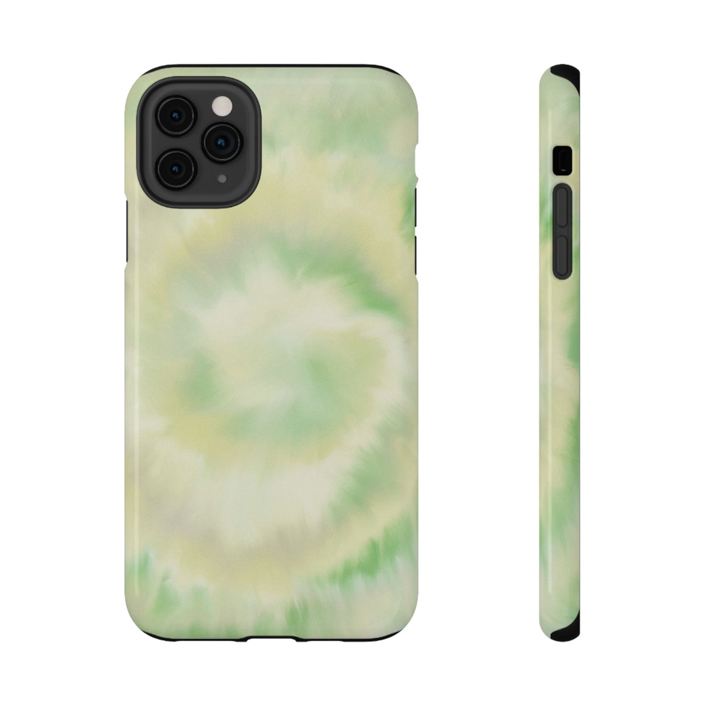 Lime Tie Dye iPhone Case