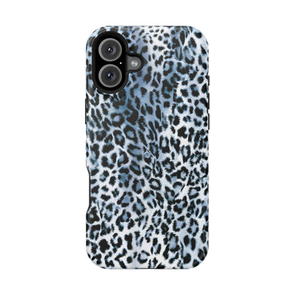 Sapphire Leopard iPhone Case