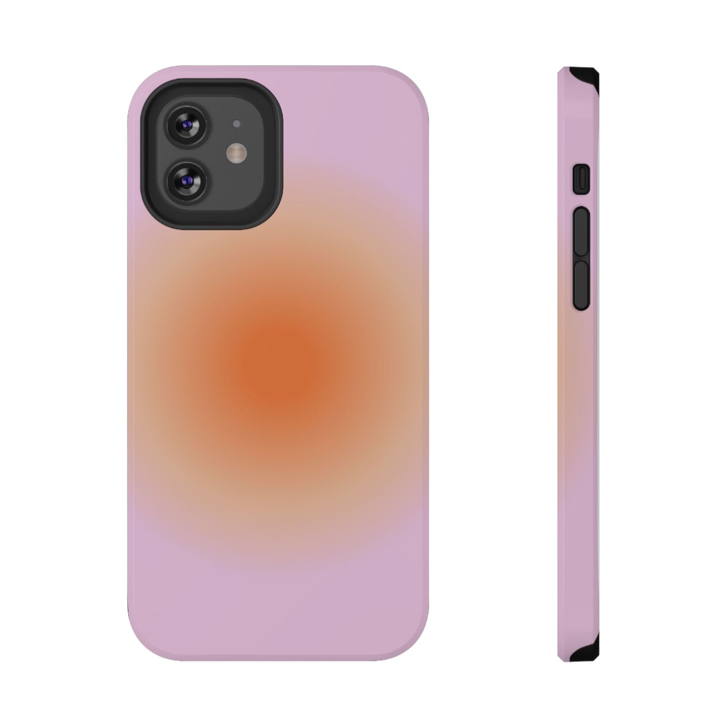 Orange & Purple Aura iPhone Case